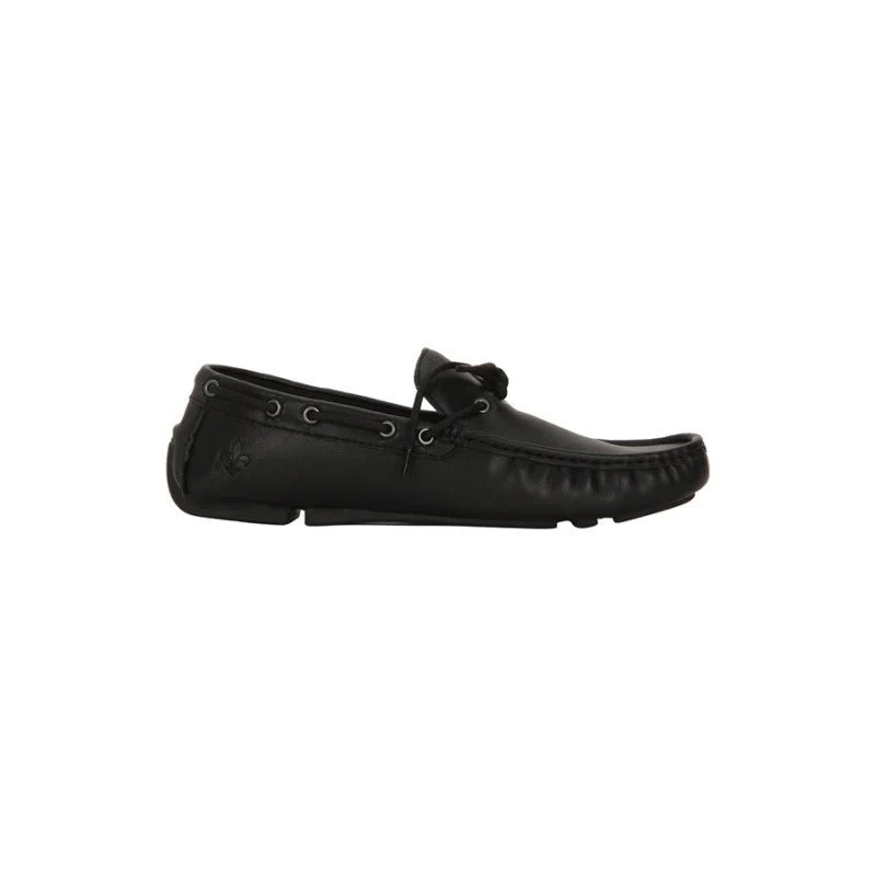 Men Black Boat Shoes - Image 2
