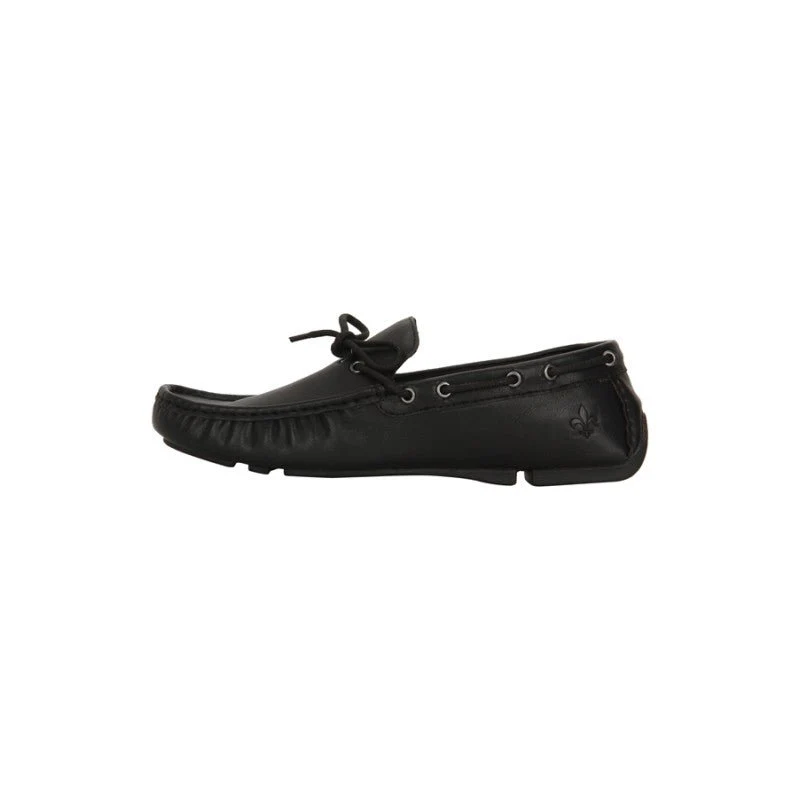 Men Black Boat Shoes - Image 3
