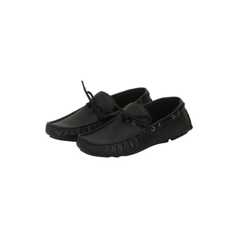 Men Black Boat Shoes - Image 4