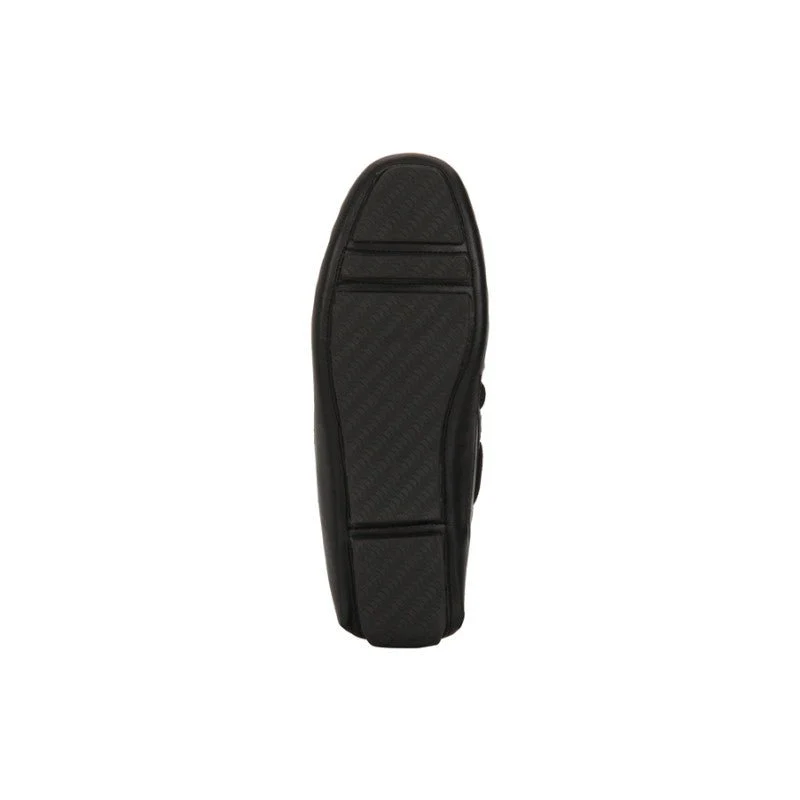 Men Black Boat Shoes - Image 6