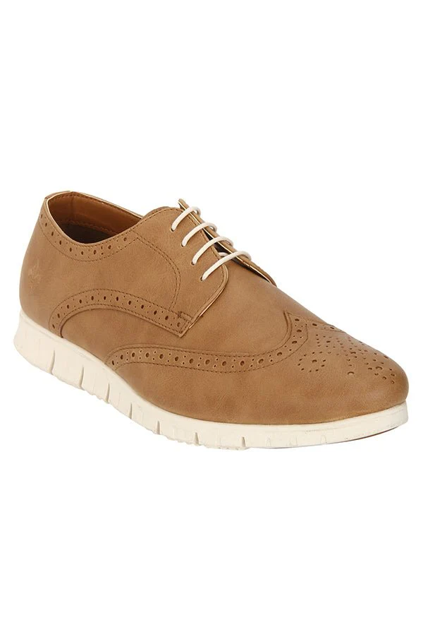 Men Black Brogue Shoes - Image 17