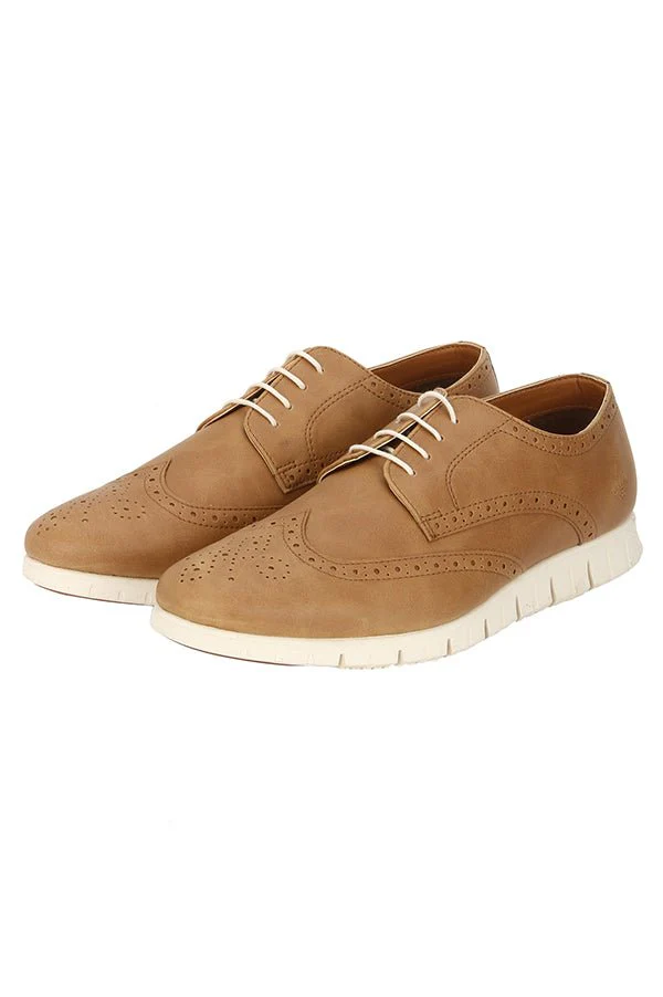 Men Black Brogue Shoes - Image 19