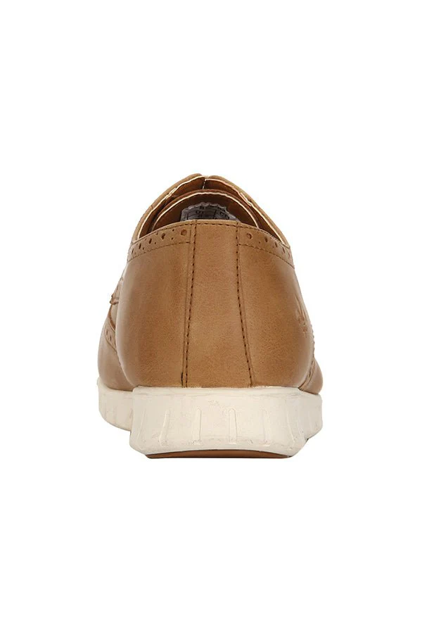 Men Black Brogue Shoes - Image 22