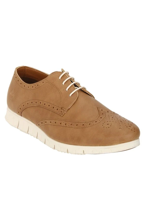Men Black Brogue Shoes - Image 25