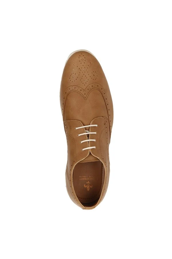 Men Black Brogue Shoes - Image 29