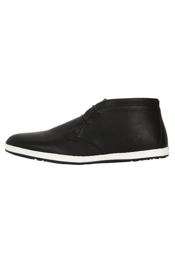 Men Black Derby Shoes - Image 3