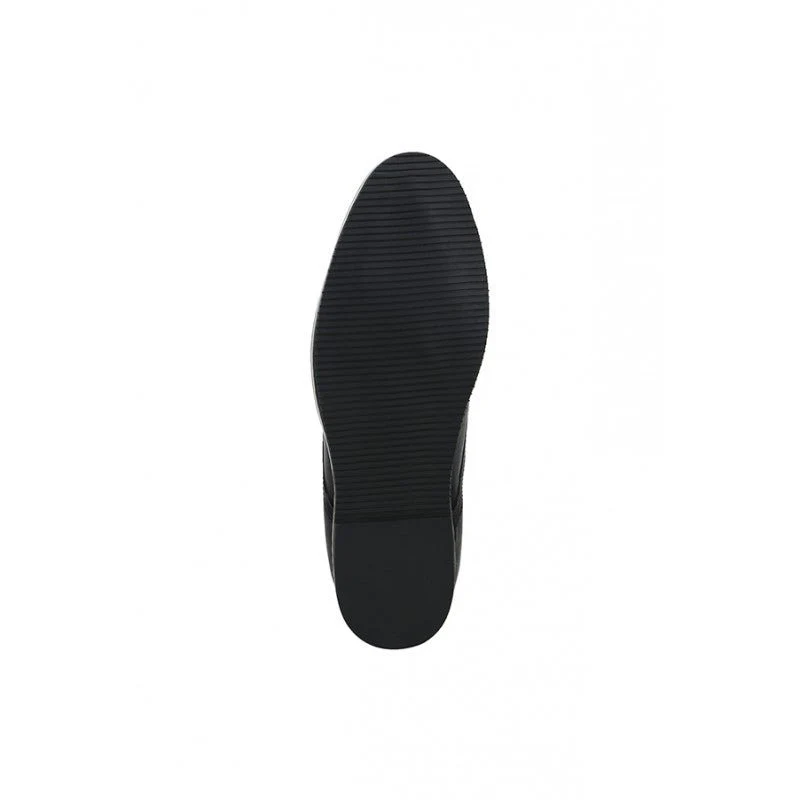 Men Black Derby Shoes - Image 5