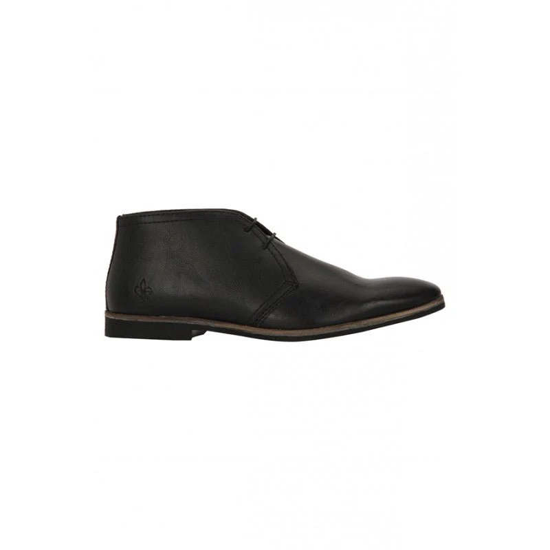 Men Black Derby Shoes - Image 2