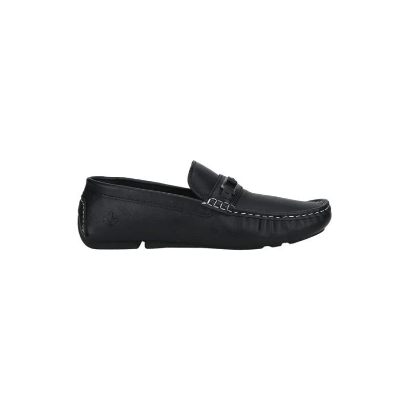 Men Black Driving Shoes - Image 2