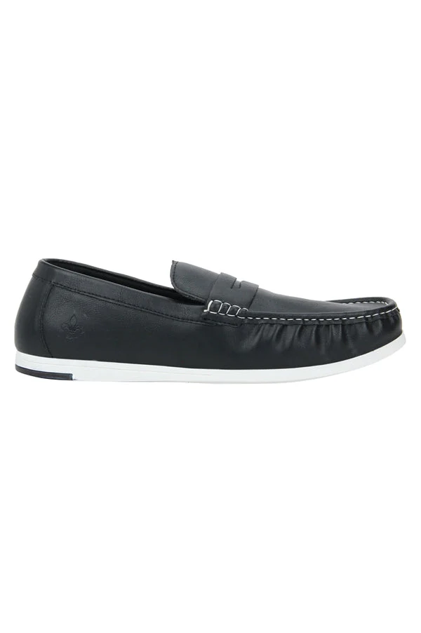 Men Black Loafers - Image 10