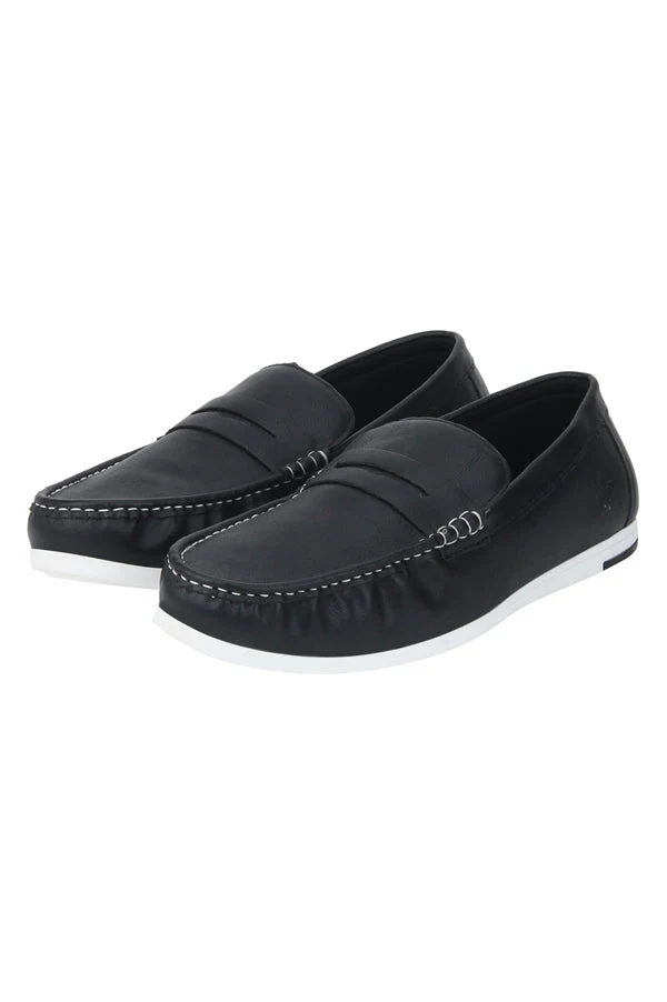 Men Black Loafers - Image 12