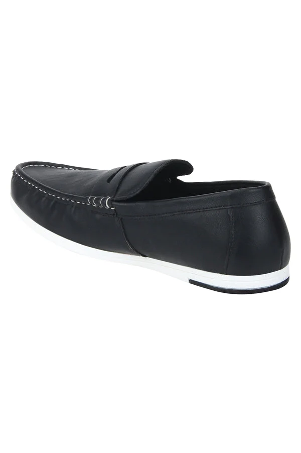 Men Black Loafers - Image 16