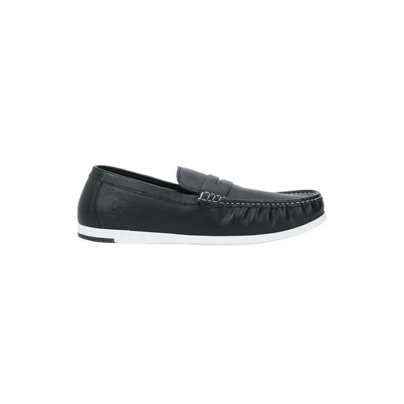 Men Black Loafers - Image 2