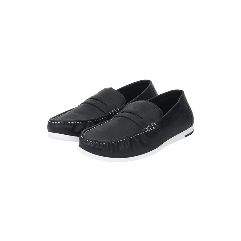 Men Black Loafers - Image 3