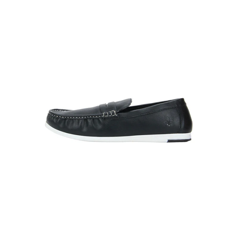 Men Black Loafers - Image 4
