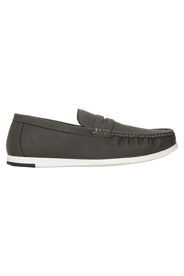 Men Black Loafers - Image 74