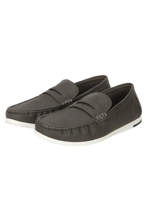 Men Black Loafers - Image 76