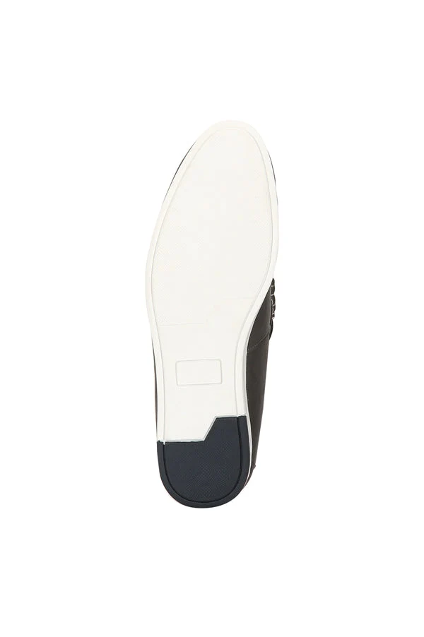 Men Black Loafers - Image 78