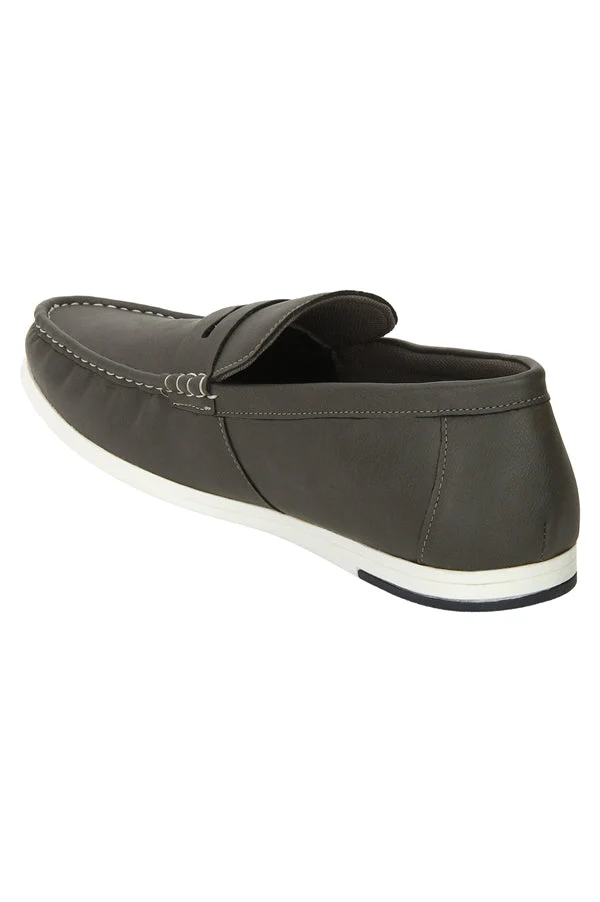 Men Black Loafers - Image 80