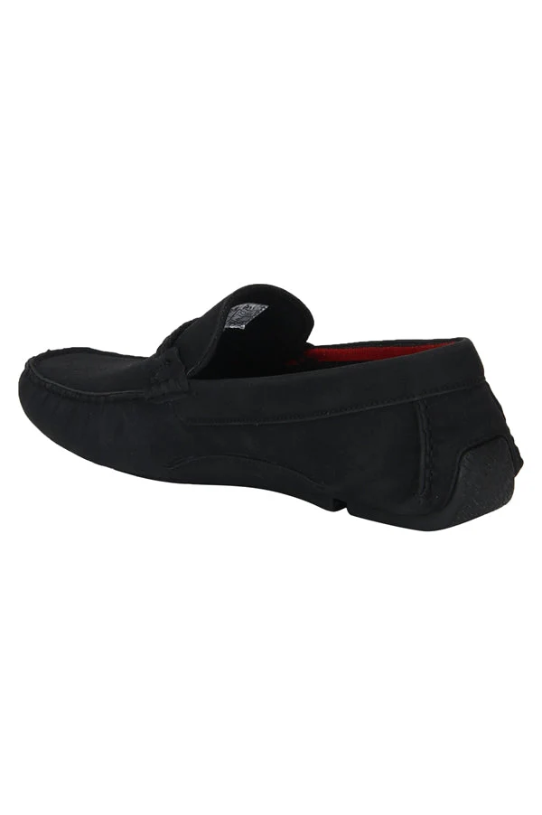 Men Black Loafers - Image 16