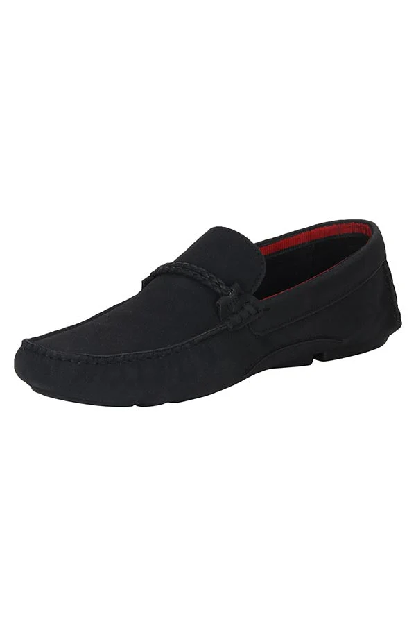 Men Black Loafers - Image 3