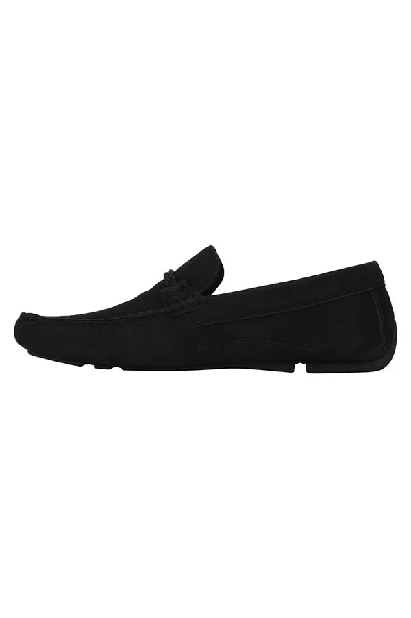 Men Black Loafers - Image 4