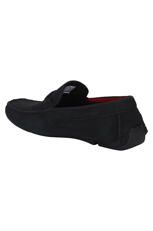 Men Black Loafers - Image 5