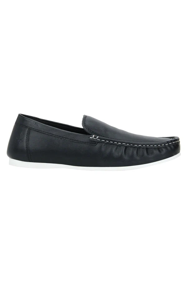 Men Black Loafers - Image 10