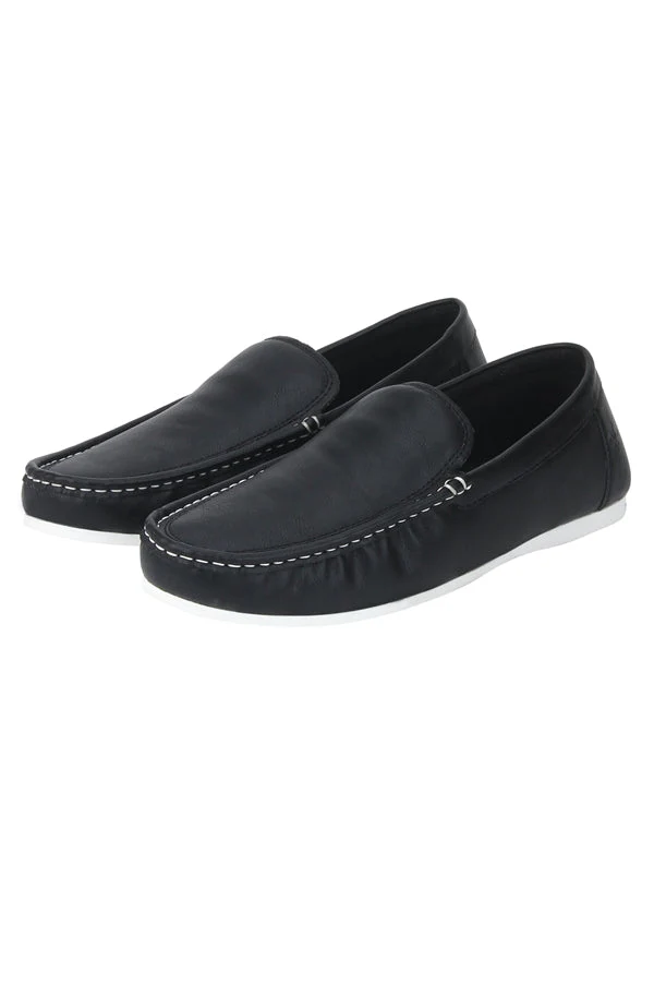 Men Black Loafers - Image 12
