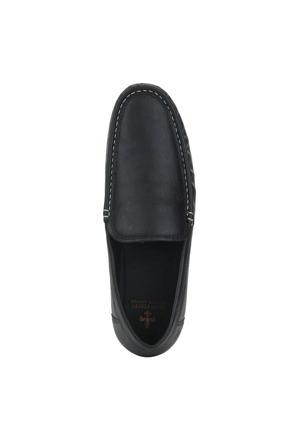 Men Black Loafers - Image 13