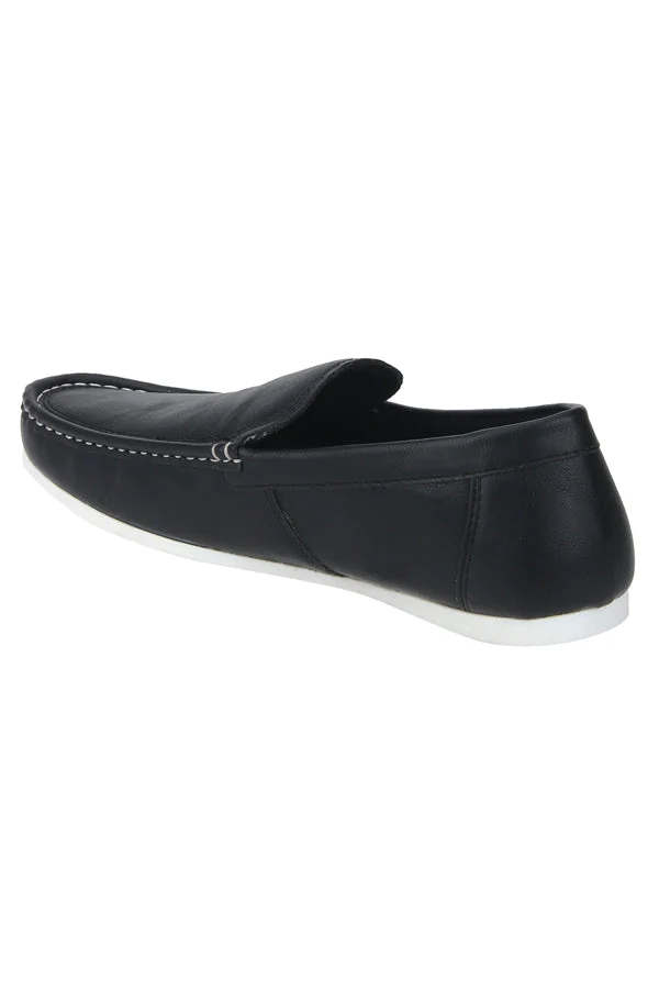 Men Black Loafers - Image 16