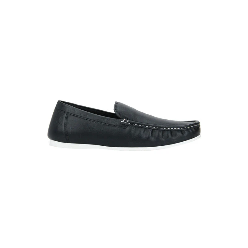 Men Black Loafers - Image 2