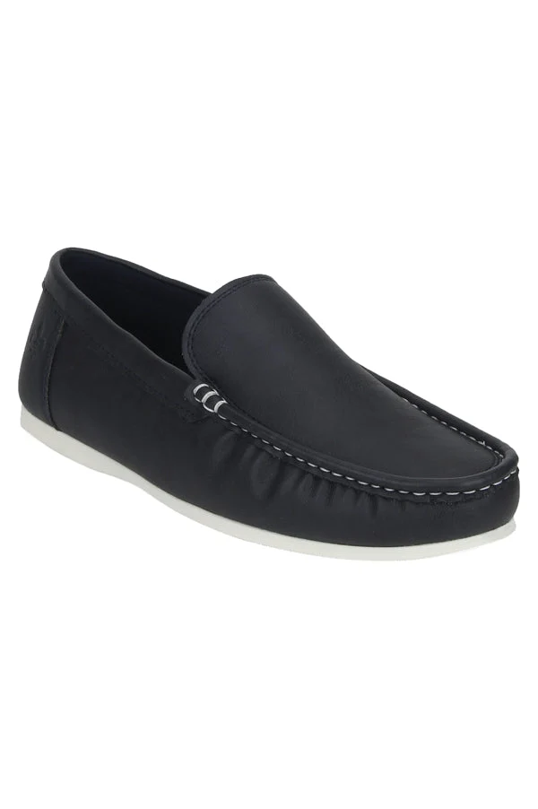 Men Black Loafers - Image 57