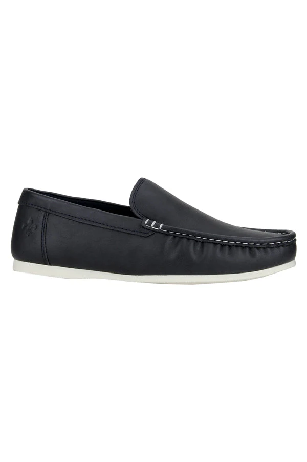 Men Black Loafers - Image 58