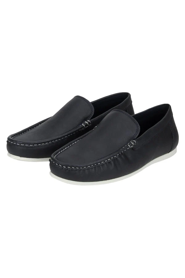 Men Black Loafers - Image 60