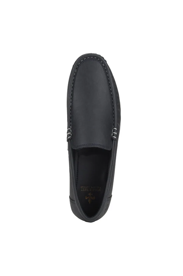Men Black Loafers - Image 61