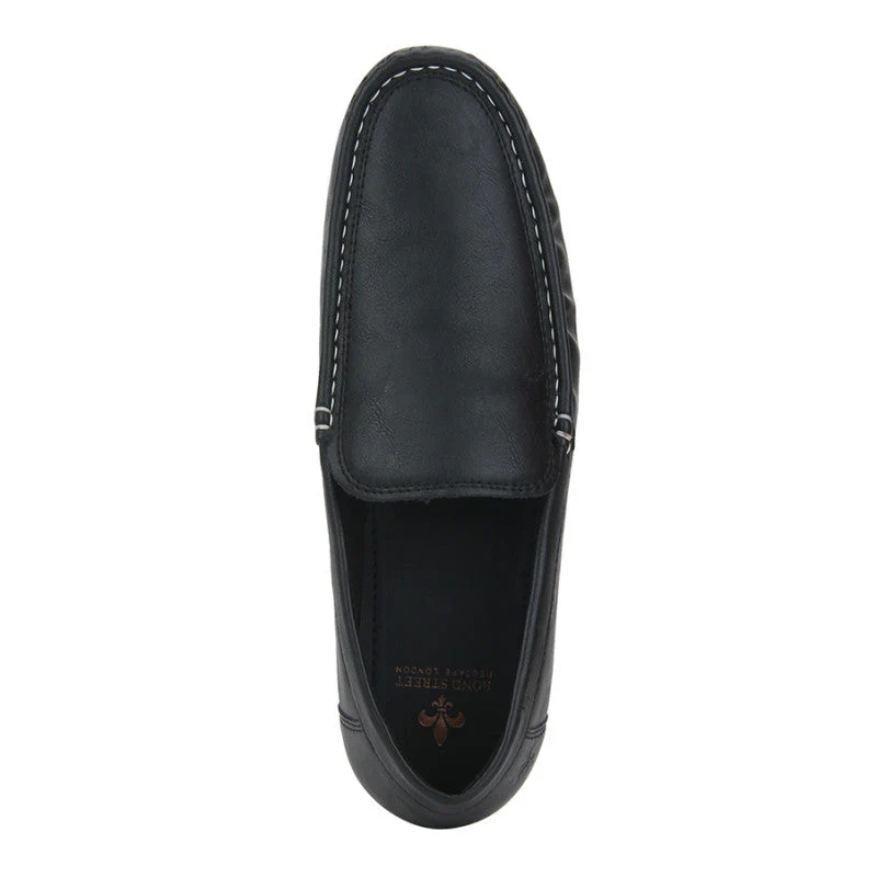 Men Black Loafers - Image 7