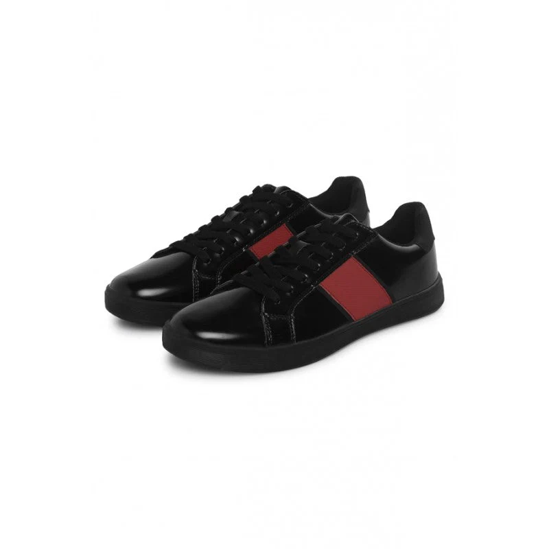Men Black Sneakers - Image 5