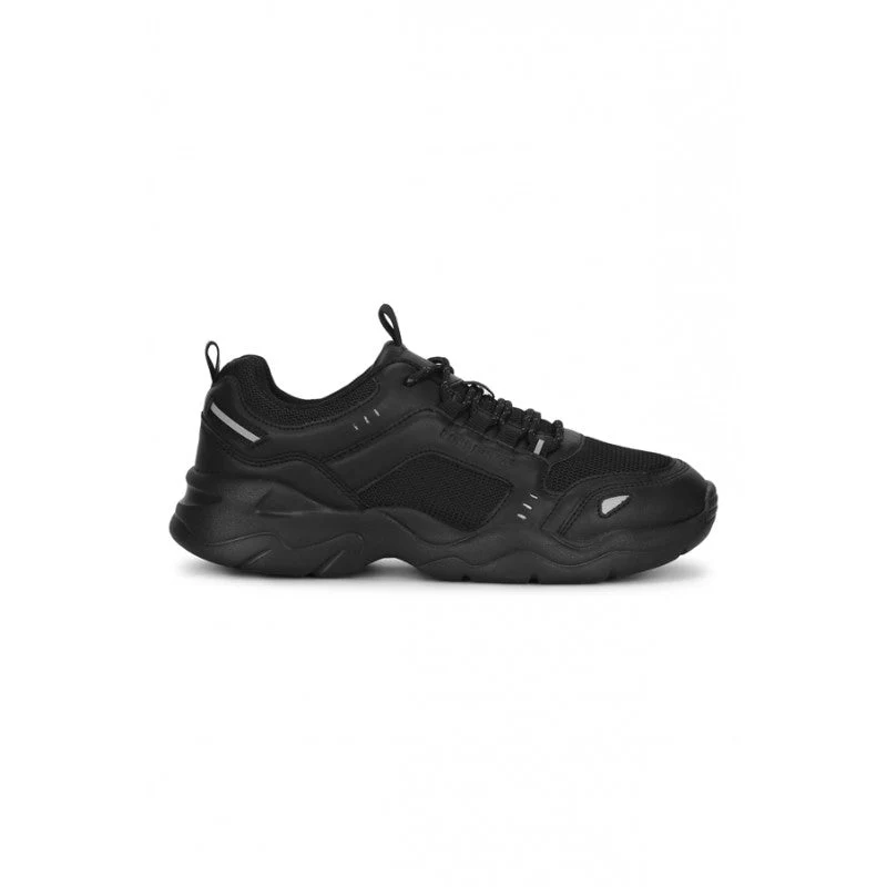 Men Black Sneakers - Image 2
