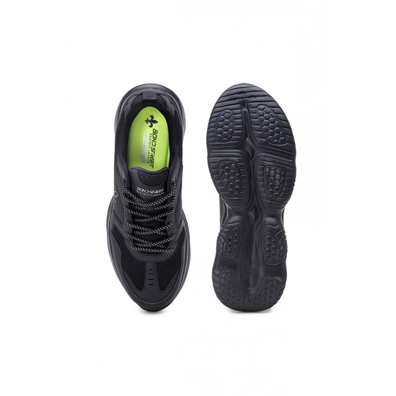 Men Black Sneakers - Image 6