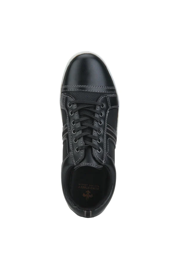 Men Black Sneakers - Image 14