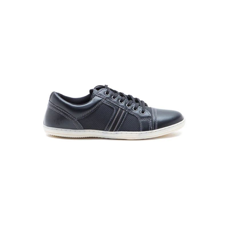 Men Black Sneakers - Image 2