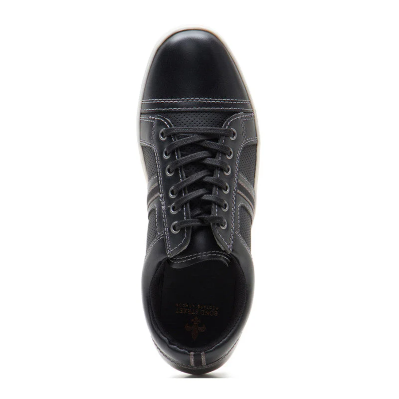 Men Black Sneakers - Image 8