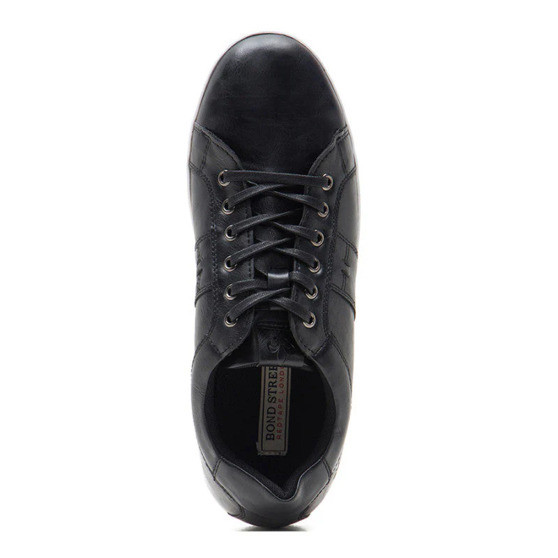 Men Black Sneakers - Image 8