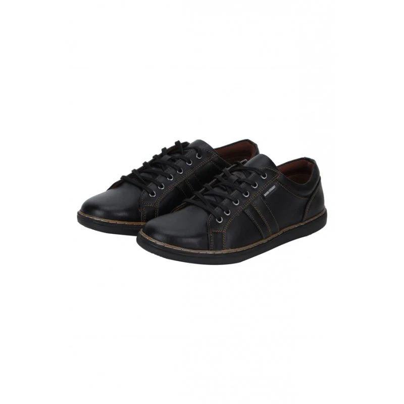 Men Black Sneakers - Image 4