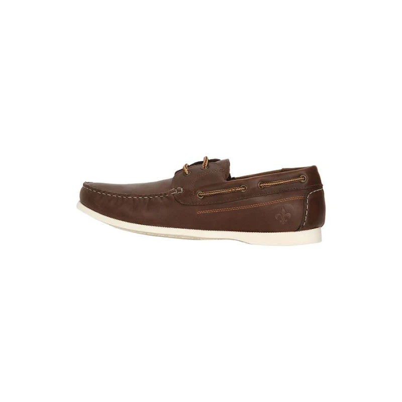 Men Brown Boat Shoes - Image 4