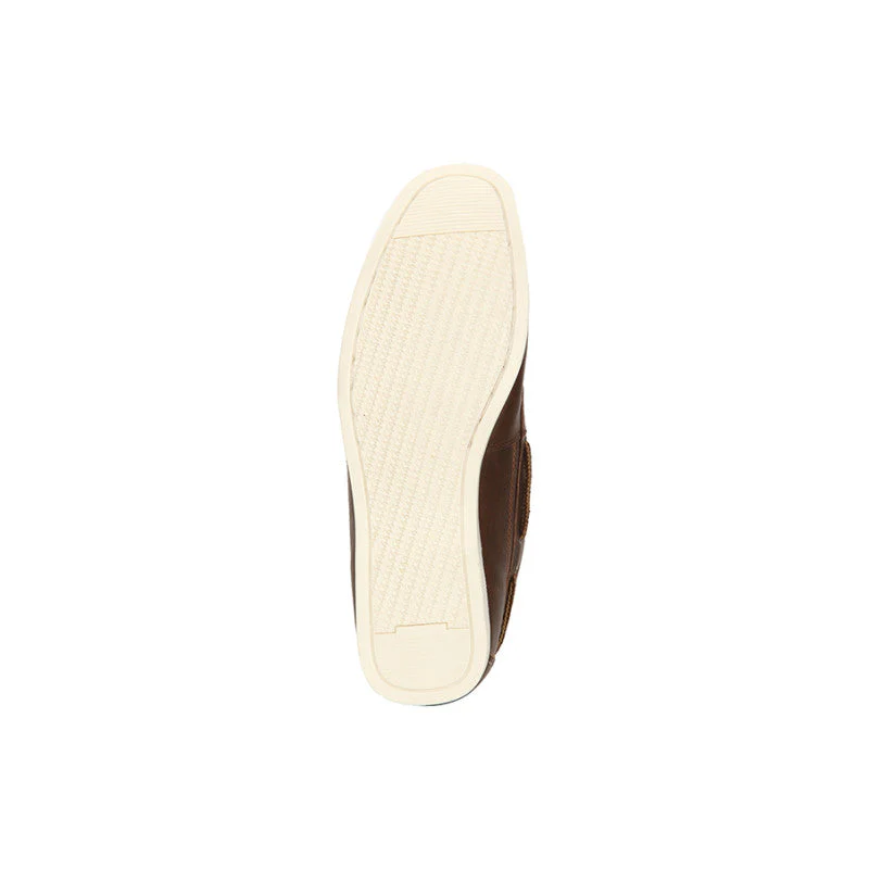 Men Brown Boat Shoes - Image 5