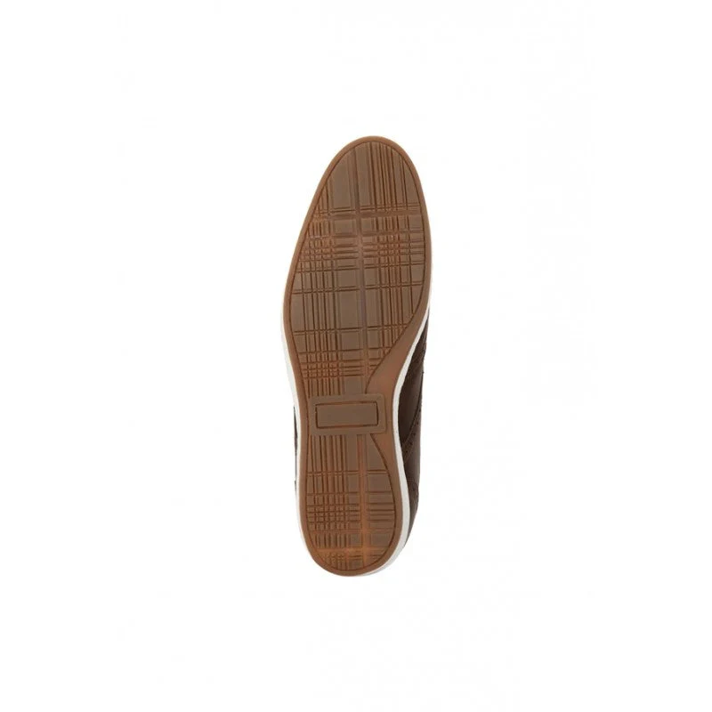 Men Brown Brogue Shoes - Image 6