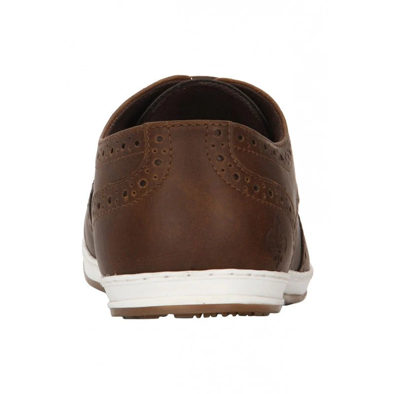 Men Brown Brogue Shoes - Image 7