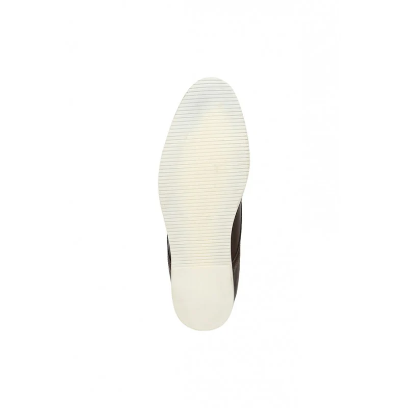 Men Brown Derby Shoes - Image 5